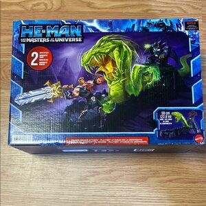 HE-MAN and the Masters of the universe chaos snake attack playset
